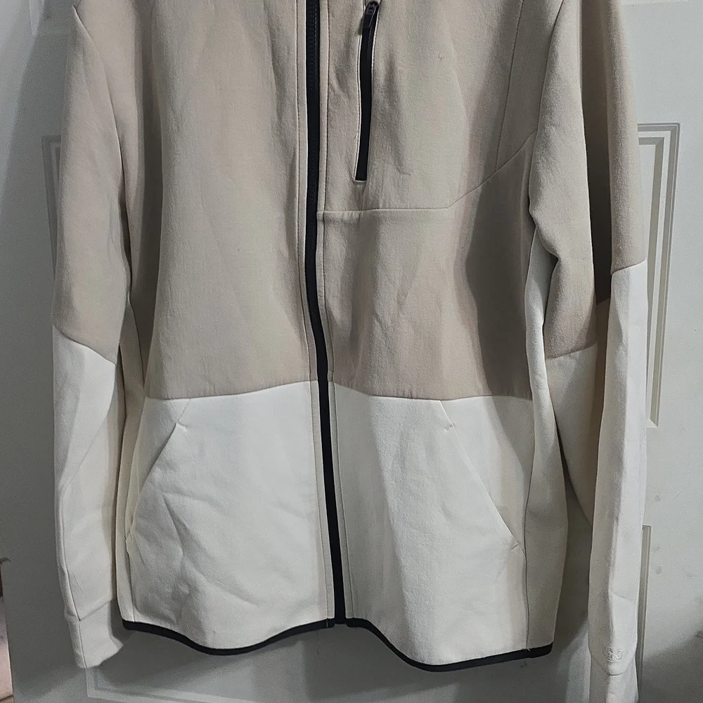 DSG Khaki and Black‎ Sport Fleece Jacket With Hood